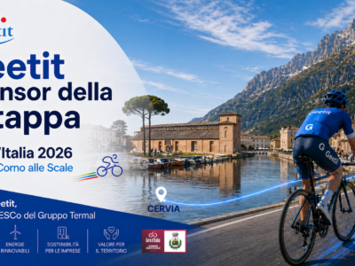 Geetit, la ESCo del Gruppo Termal, è sponsor della 9ª tappa del Giro d’Italia 2026