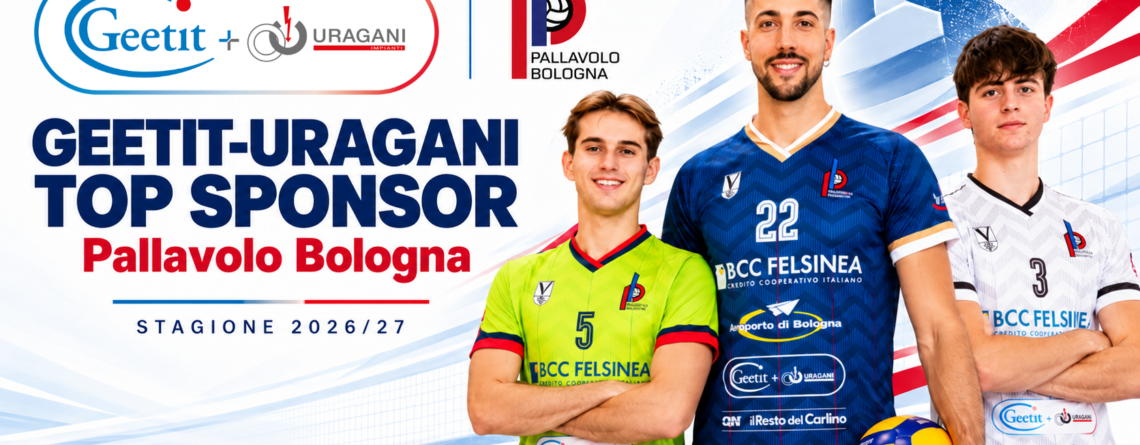 Geetit Uragani TOP SPONSOR Pallavolo Bologna
